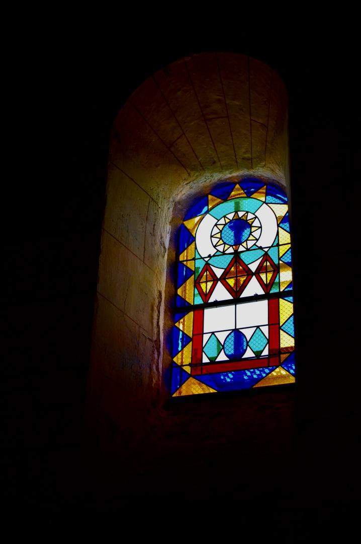 Création vitrail église Villenave‑d'Ornon